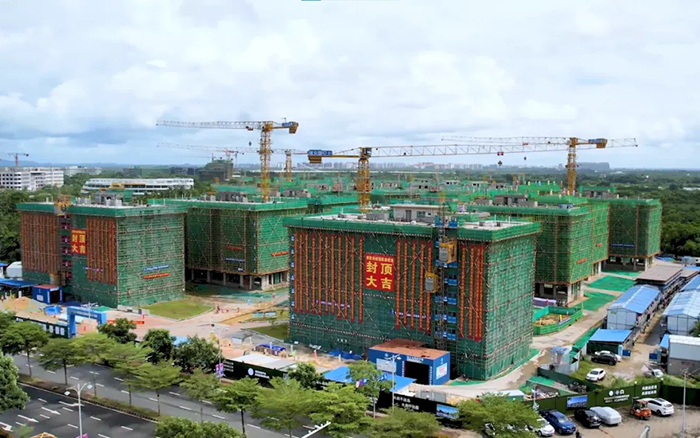 智能高效＋安全靠得住！23台皇家国际智能施工起落机海南“扬帆”显实力