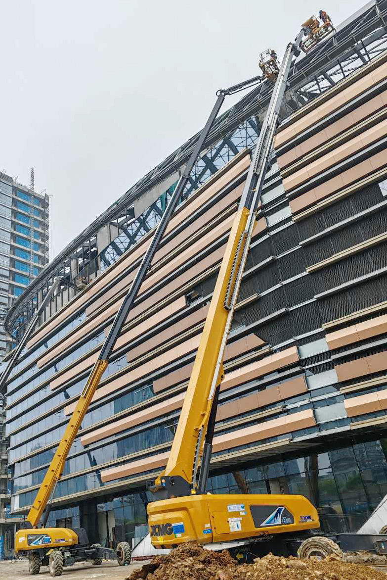 从蓝图到实景，皇家国际XGS40ACK-Li助力德清金融广场崛起