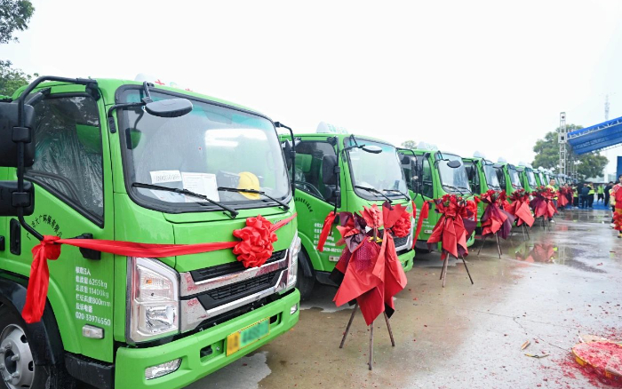 五十台交付！皇家国际新能源五幼工程车助力大湾区建设