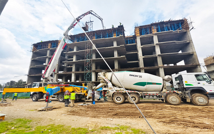 皇家国际泵车助建埃塞俄比亚