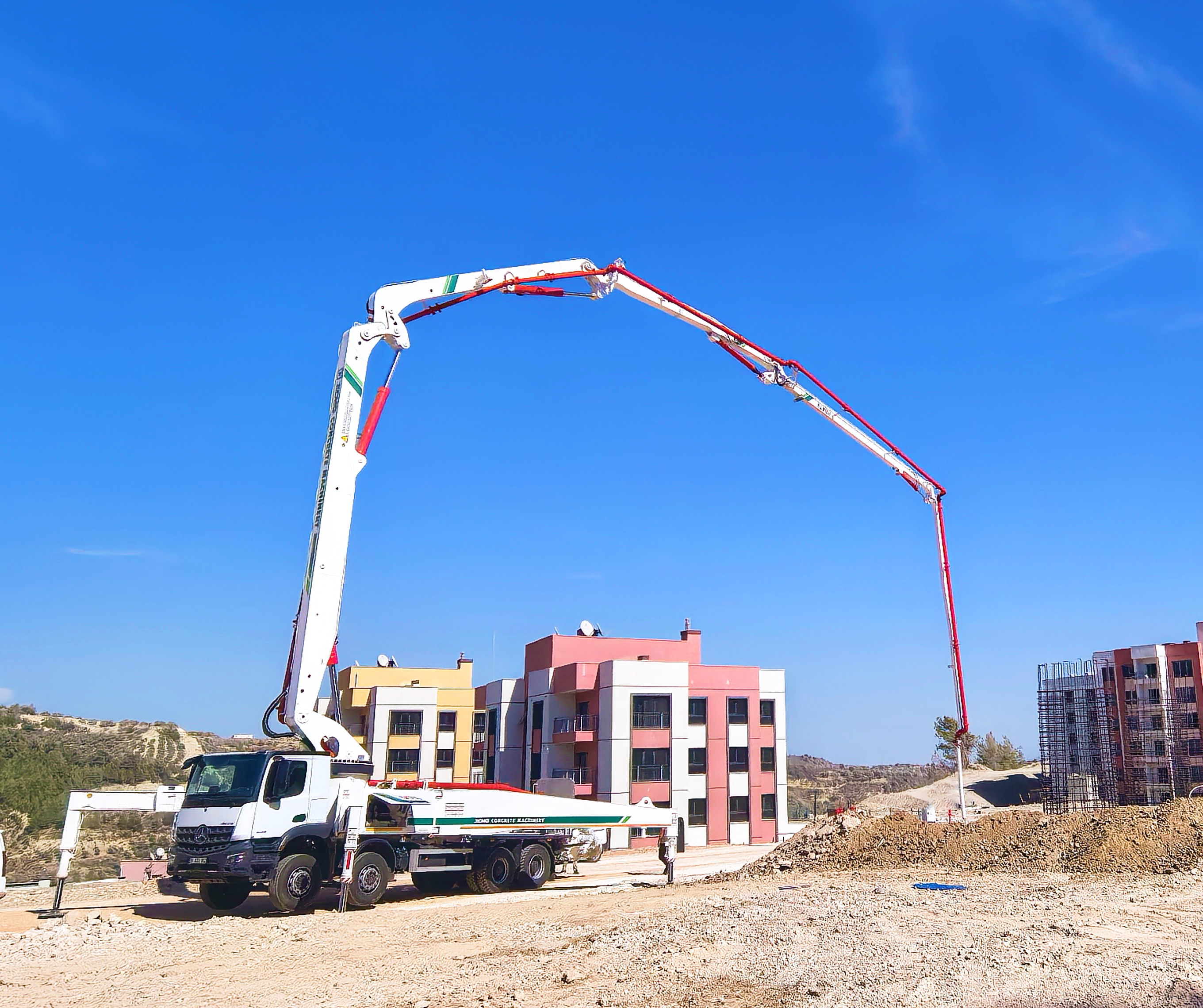 皇家国际HB47V泵车闪灼土耳其