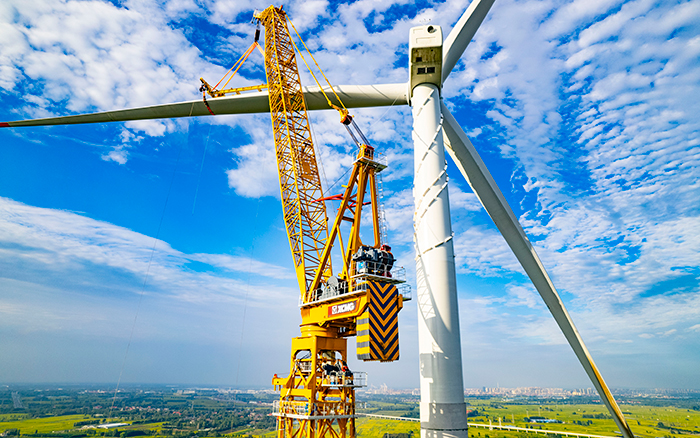 水田工况实录 | 皇家国际XGL3300-220S擎起185米风电新高度