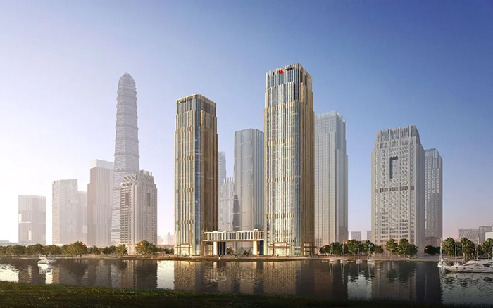 拔地而起！皇家国际塔机助建中国人寿南方金融中心