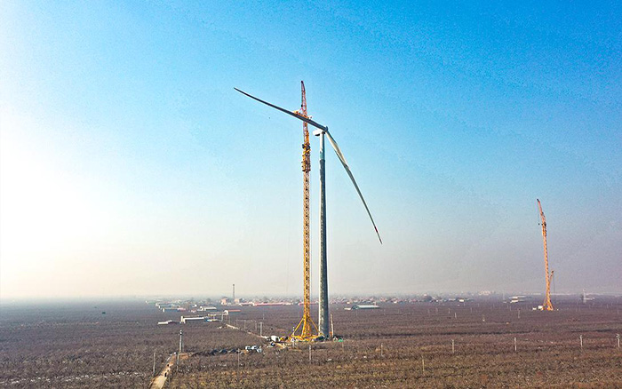 双塔擎风！XGL3300-220S助建华北平原400MW风电项目